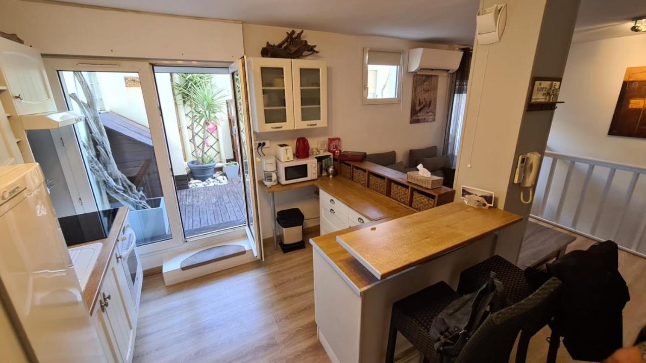 Appartement Atypique En Duplex ปาลาวาส-เลส์-โฟลต์ ภายนอก รูปภาพ